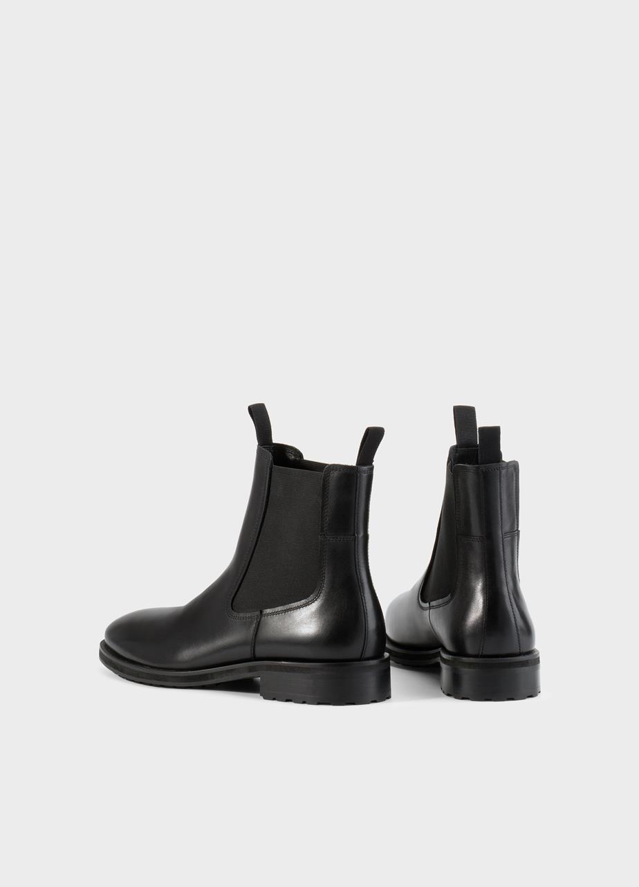 Brian boots Black leather