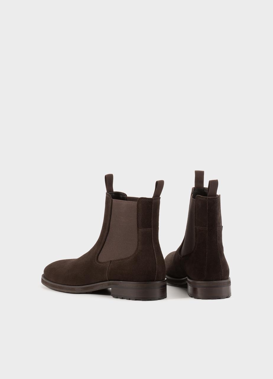 Brian boots Dark Brown suede