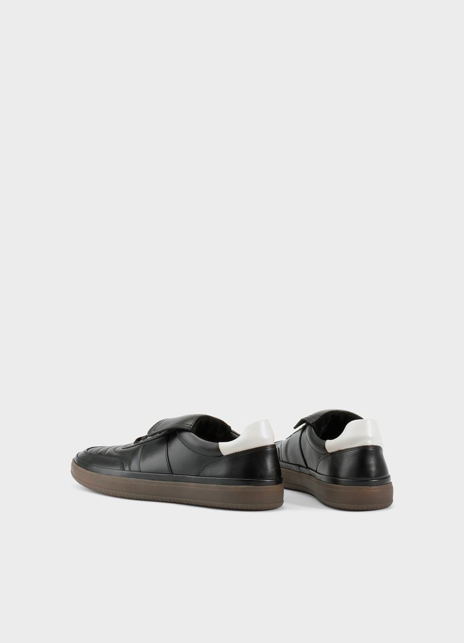 Leo sneakers Black leather