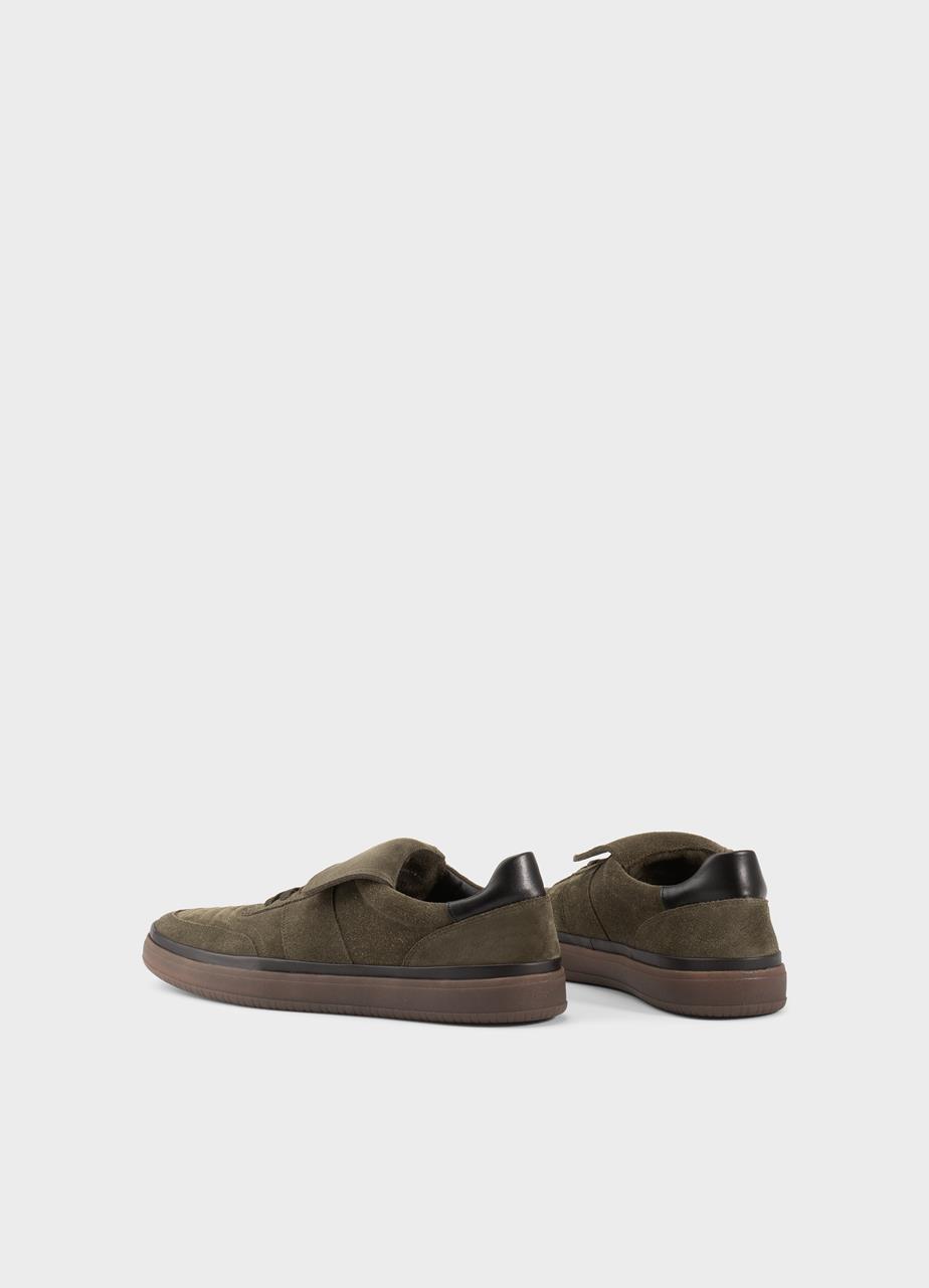 Leo sneakers Dark Green suede