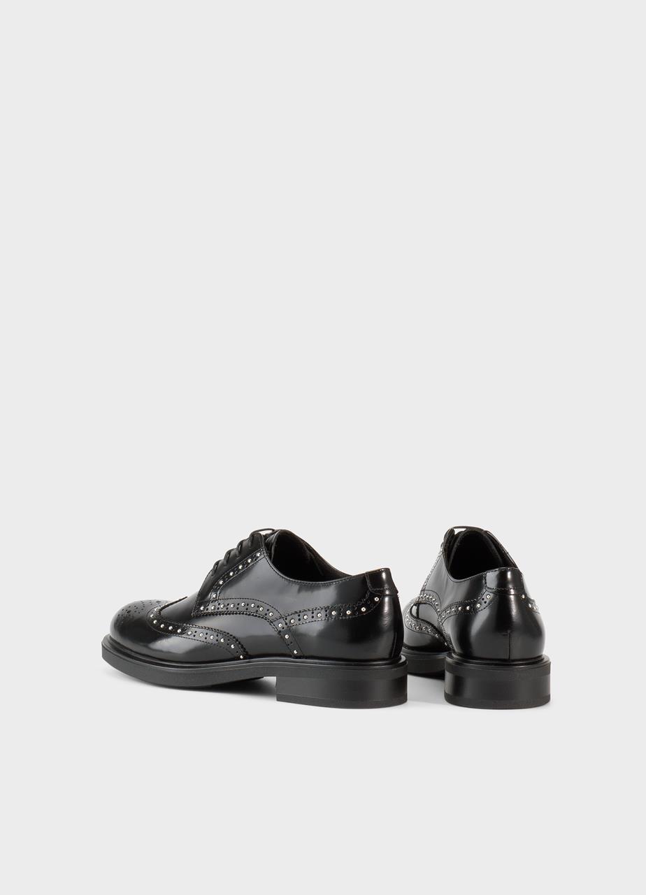 Freya shoes Black, Polished Leather