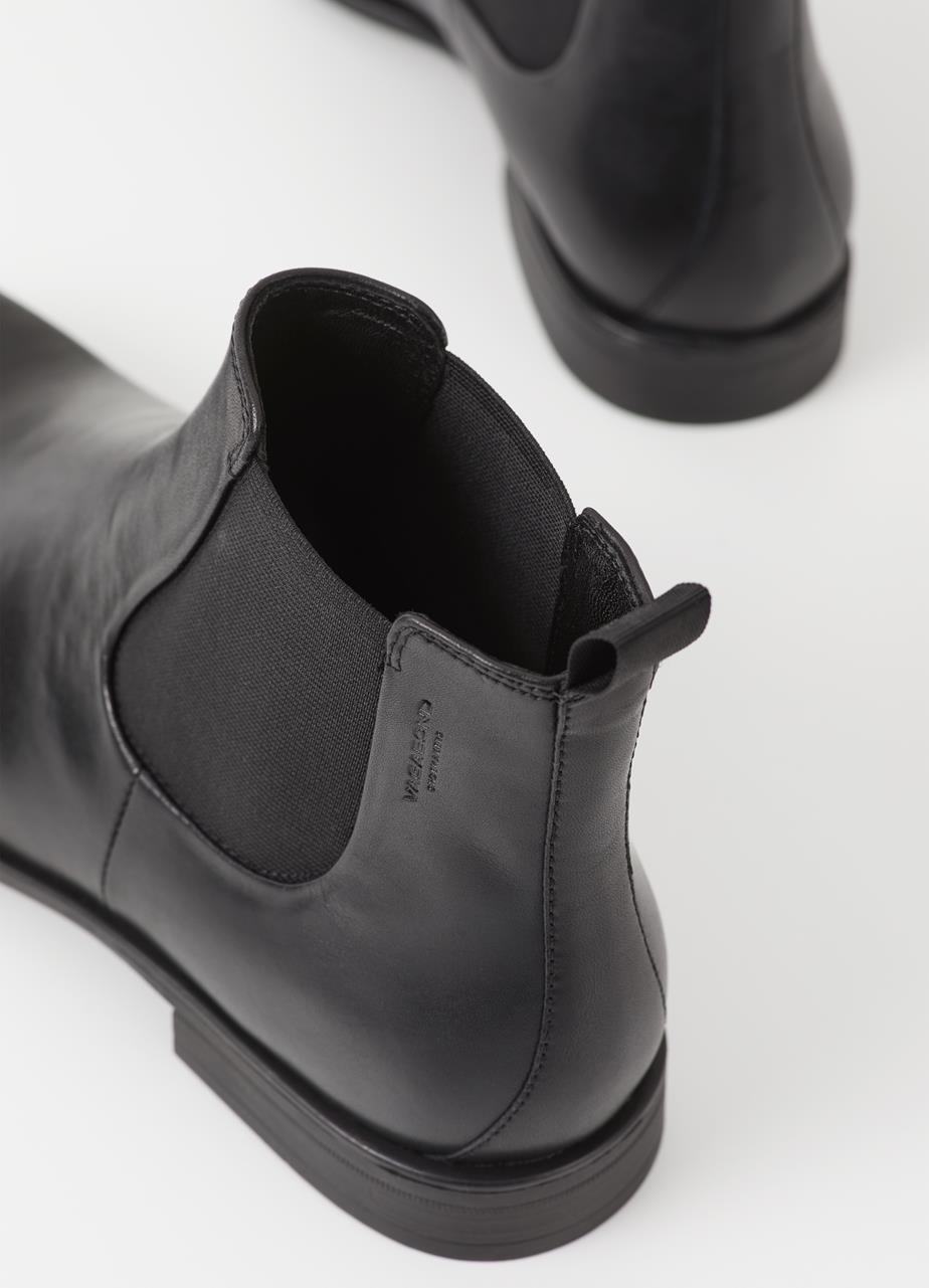 Harvey boots Black leather