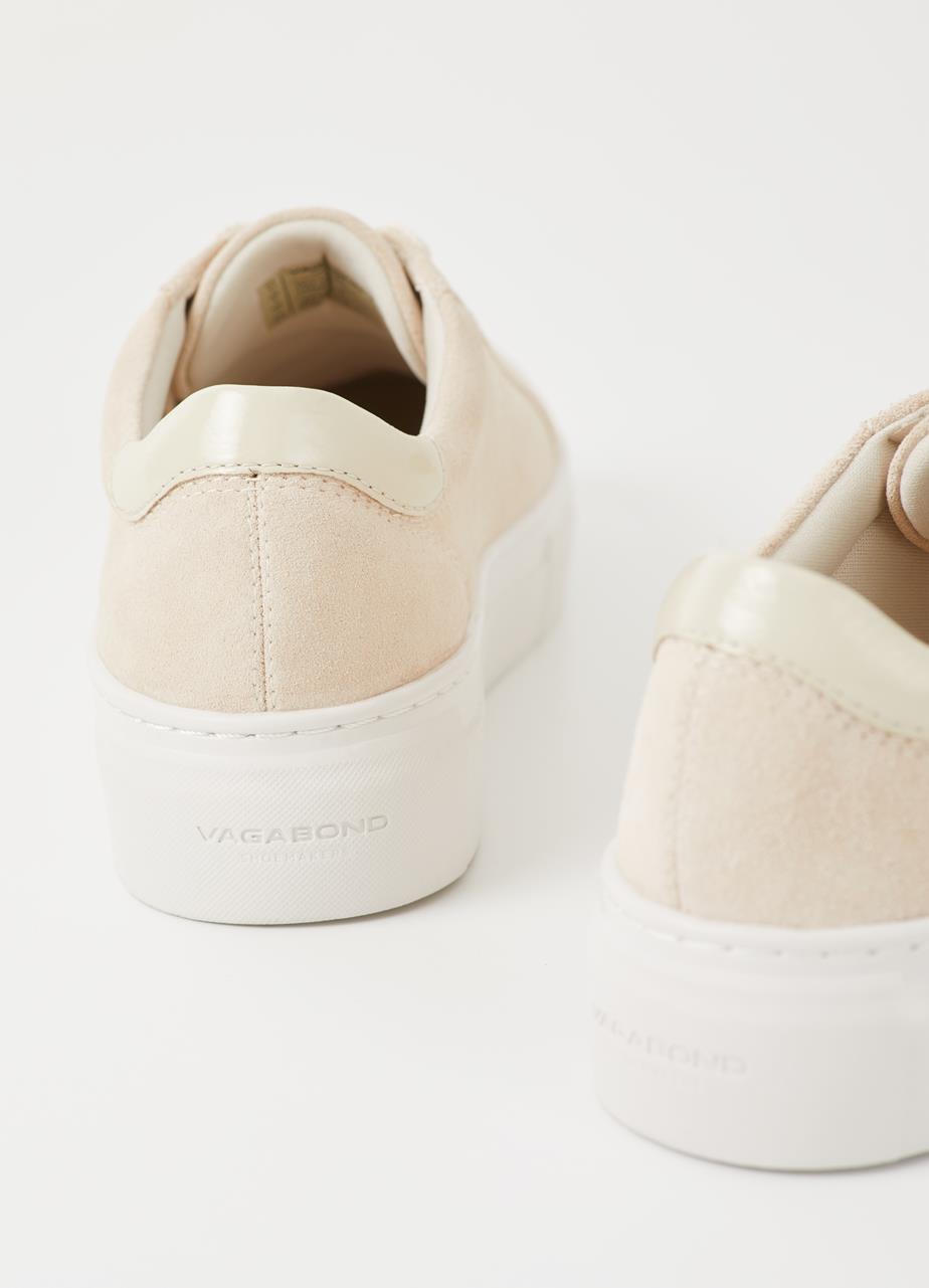 Zoe platform sneakers Off-White suede