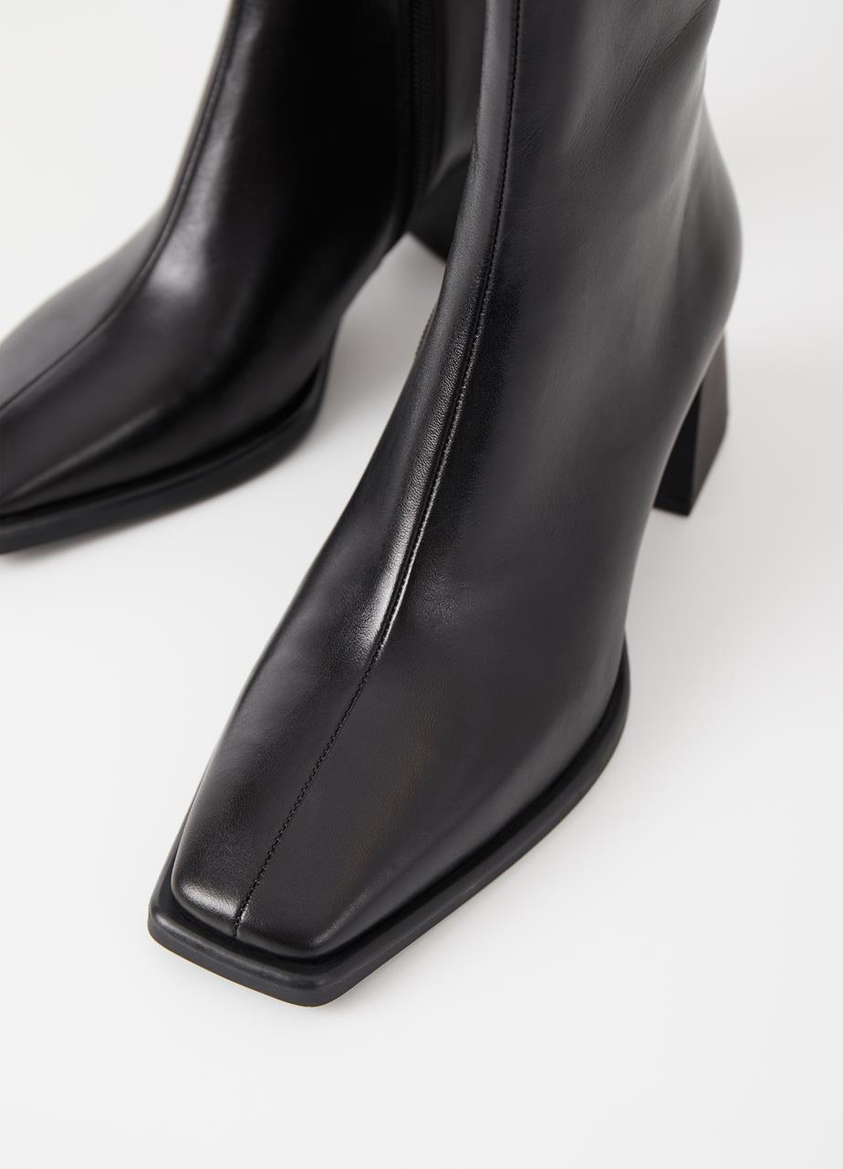 Hedda boots Black leather