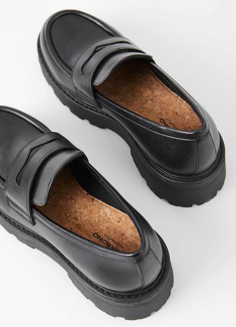 Cosmo 2.0 loafers Black leather imitation