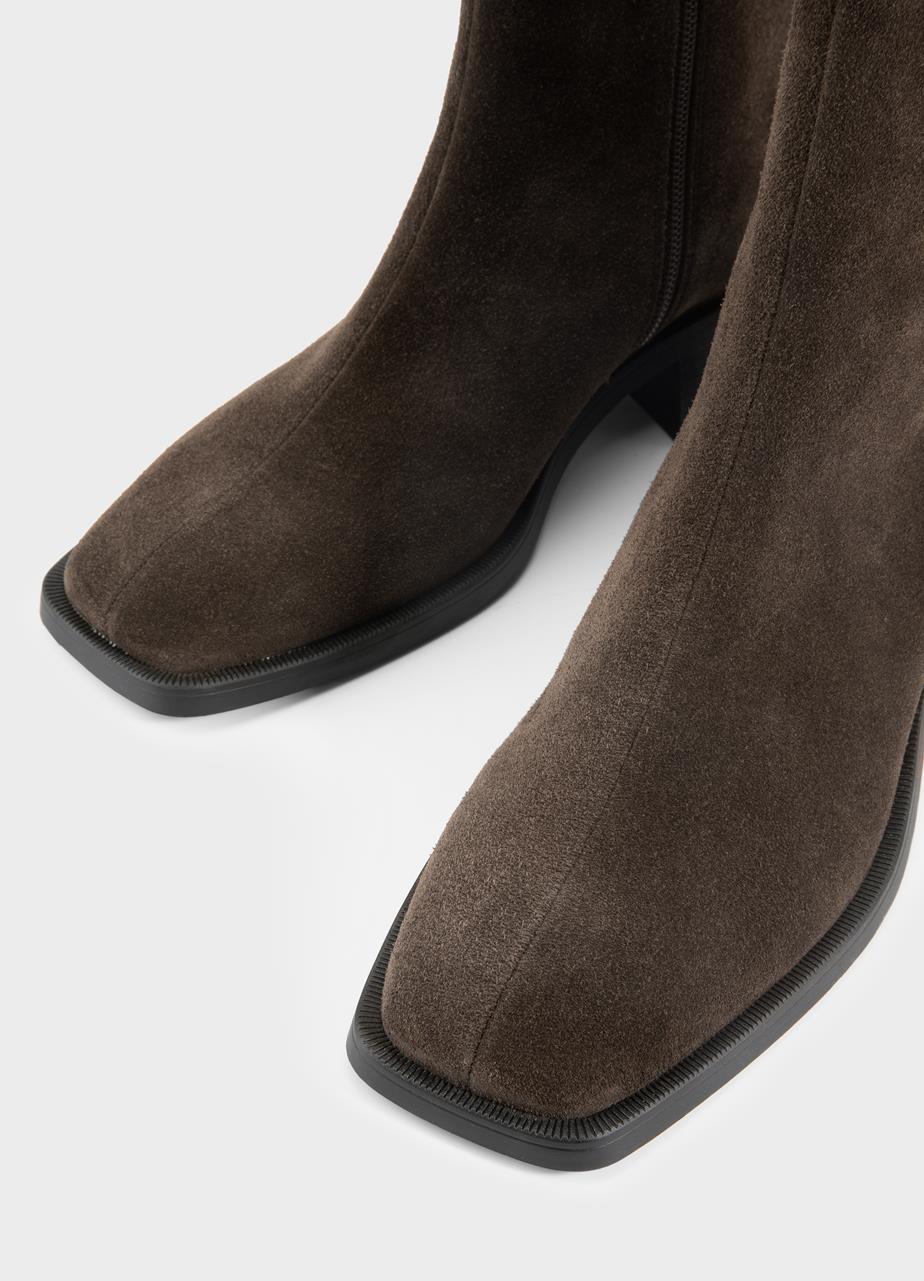 Blanca boots Dark Brown suede