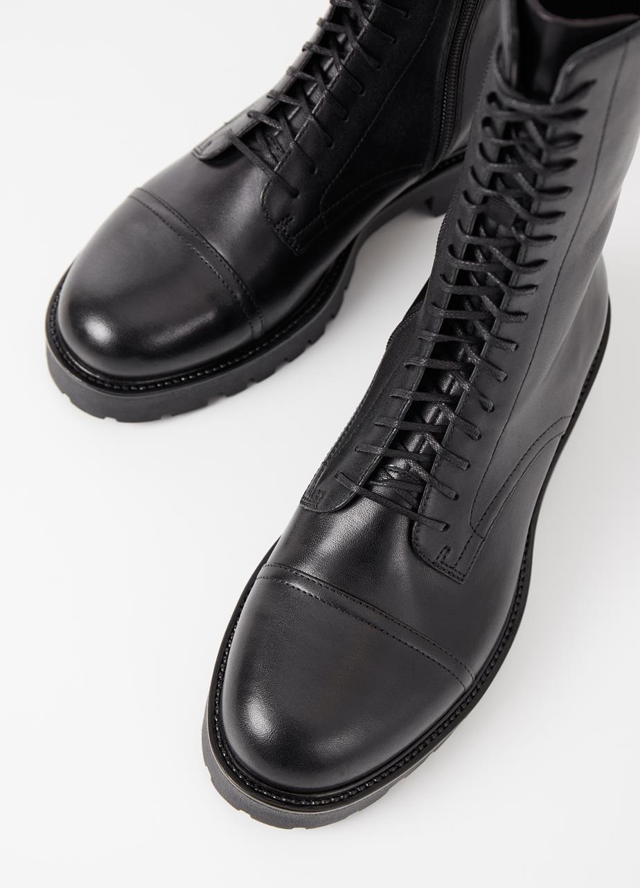 Kenova boots Black leather
