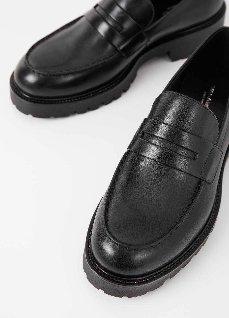 Kenova loafers Black leather