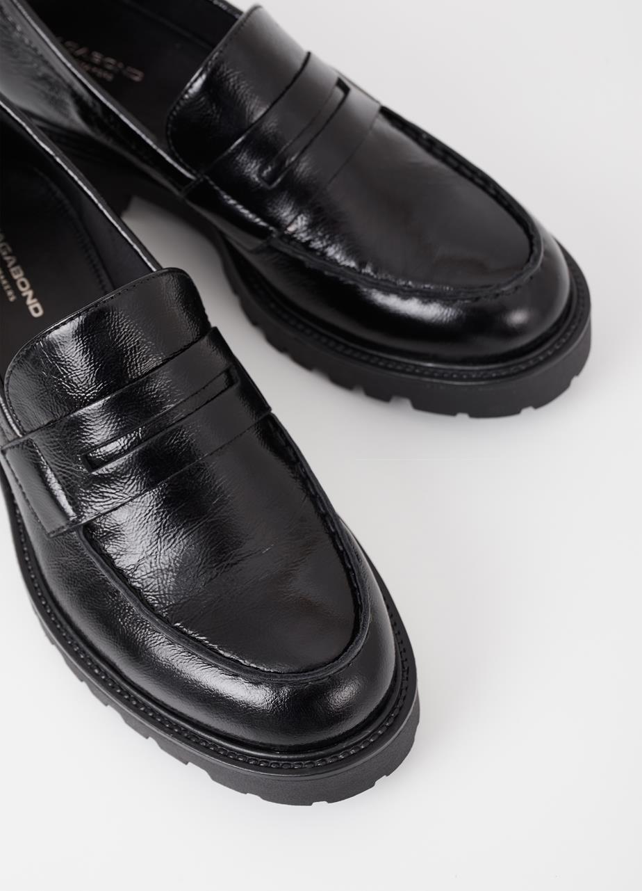 Kenova loafers Black patent leather