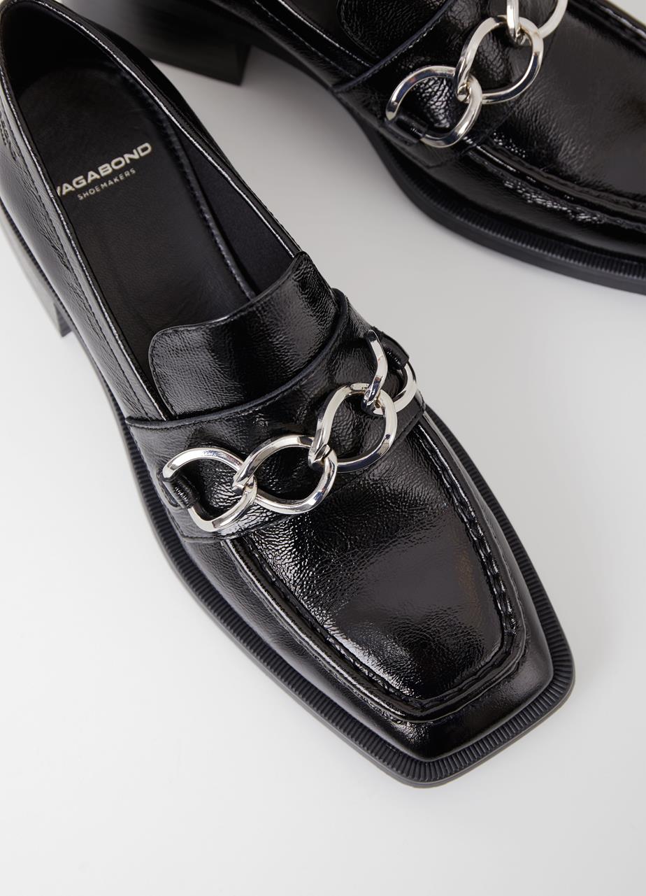 Blanca loafers Black patent leather