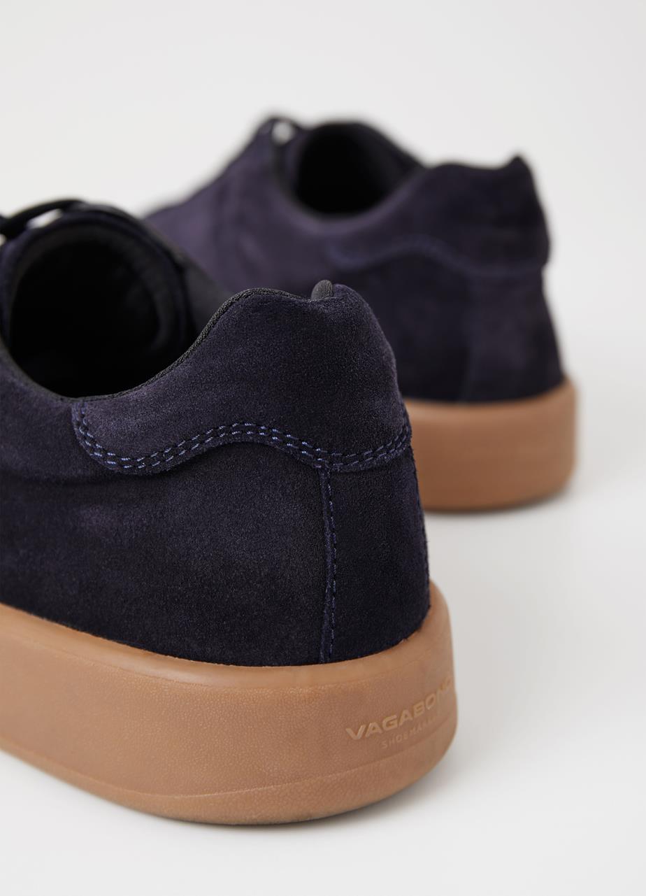 Teo sneakers Dark Blue suede