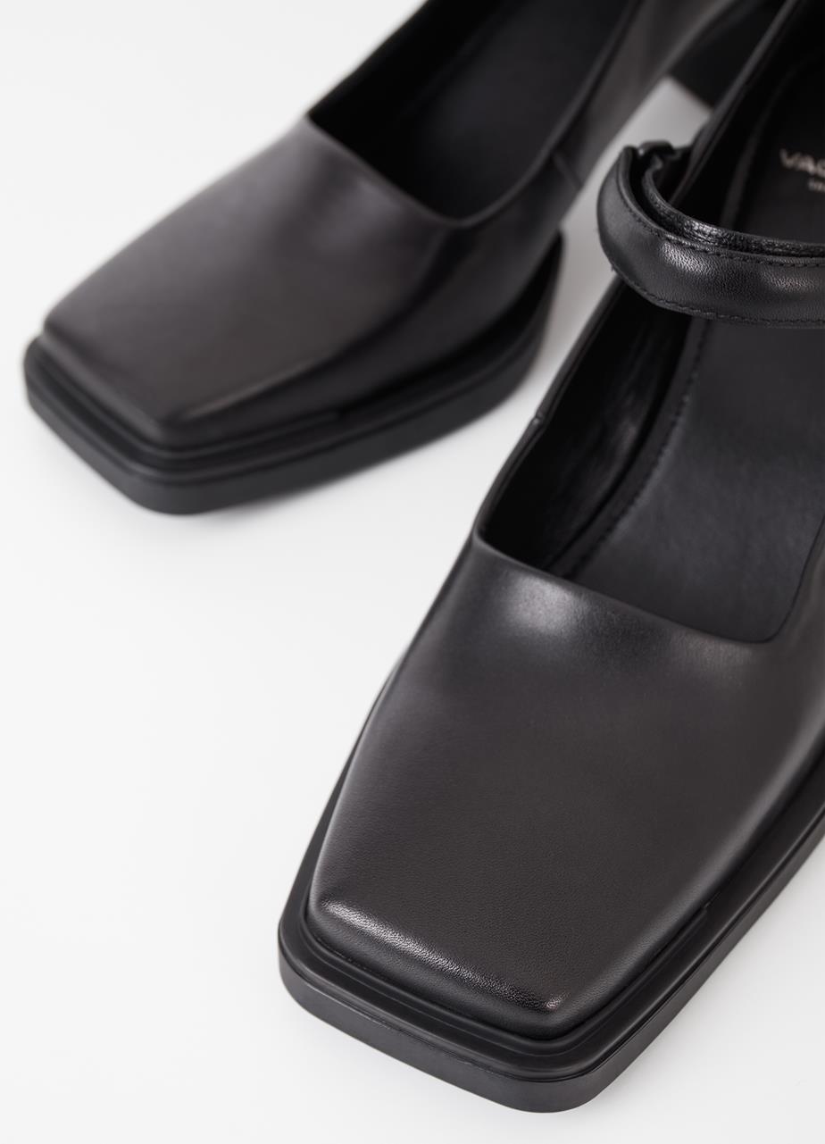 Edwina pumps Black leather