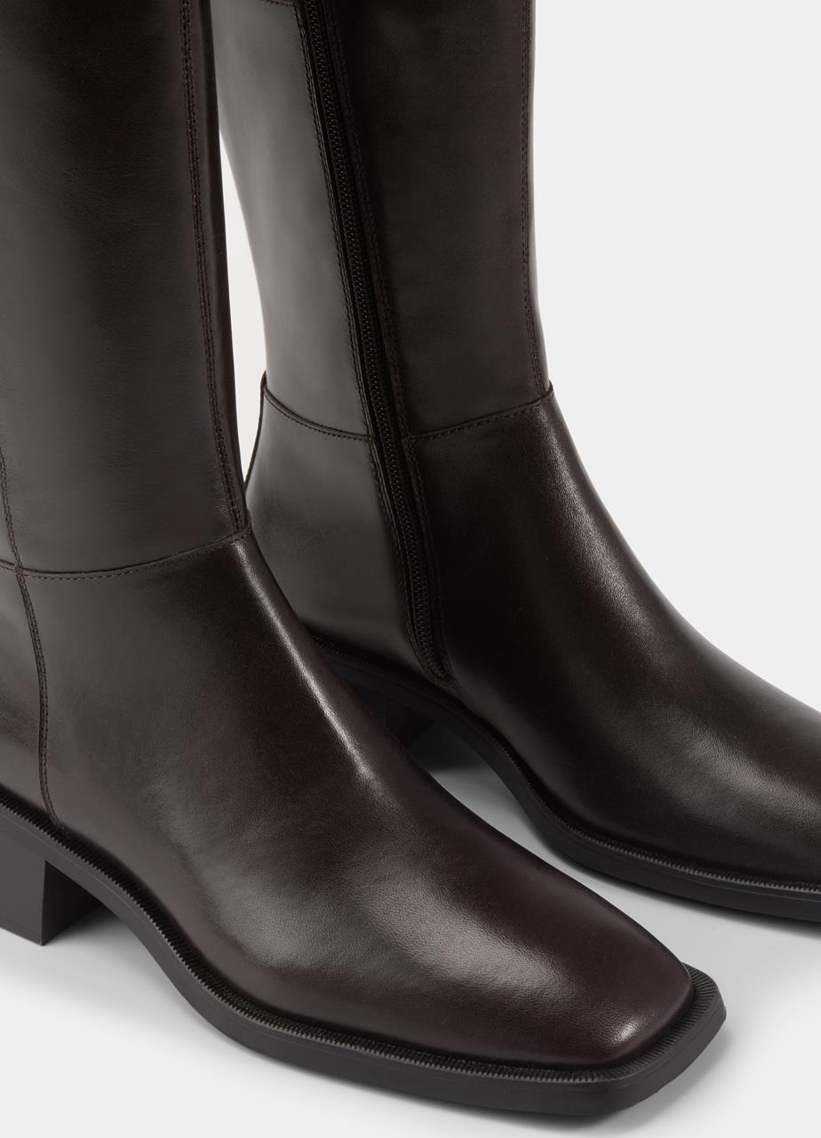Blanca tall boots Dark Brown leather