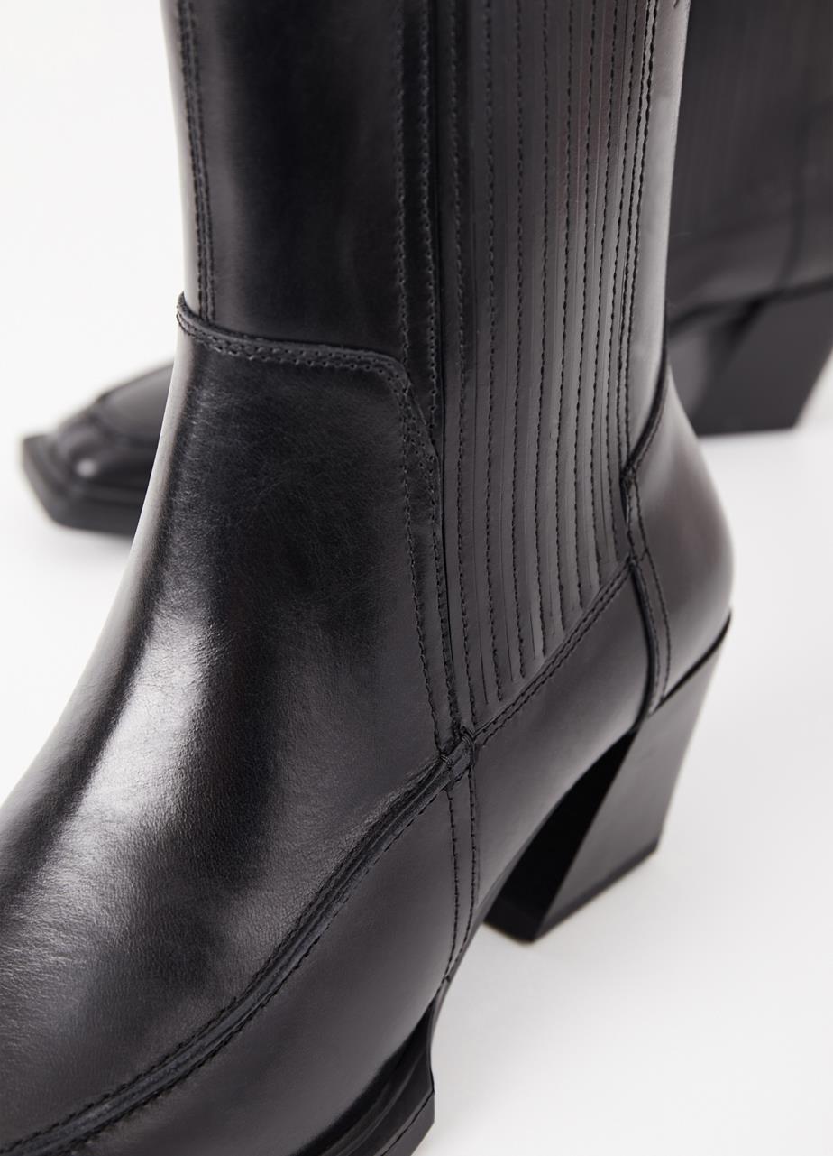 Alina boots BLACK LEATHER