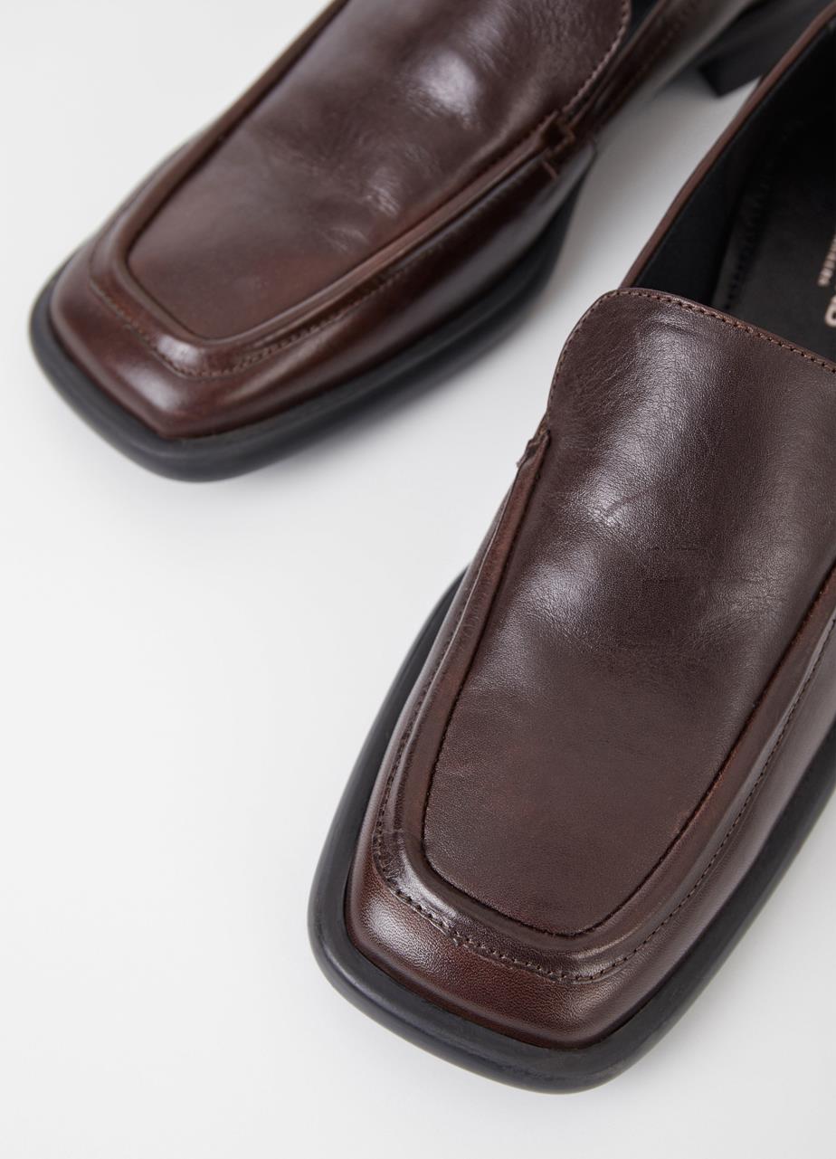 Brittie loafers Dark Brown leather