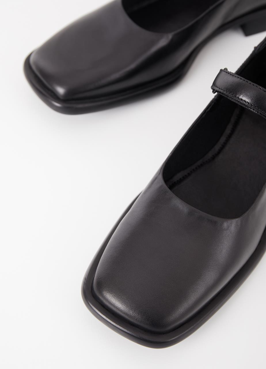 Brittie shoes Black leather