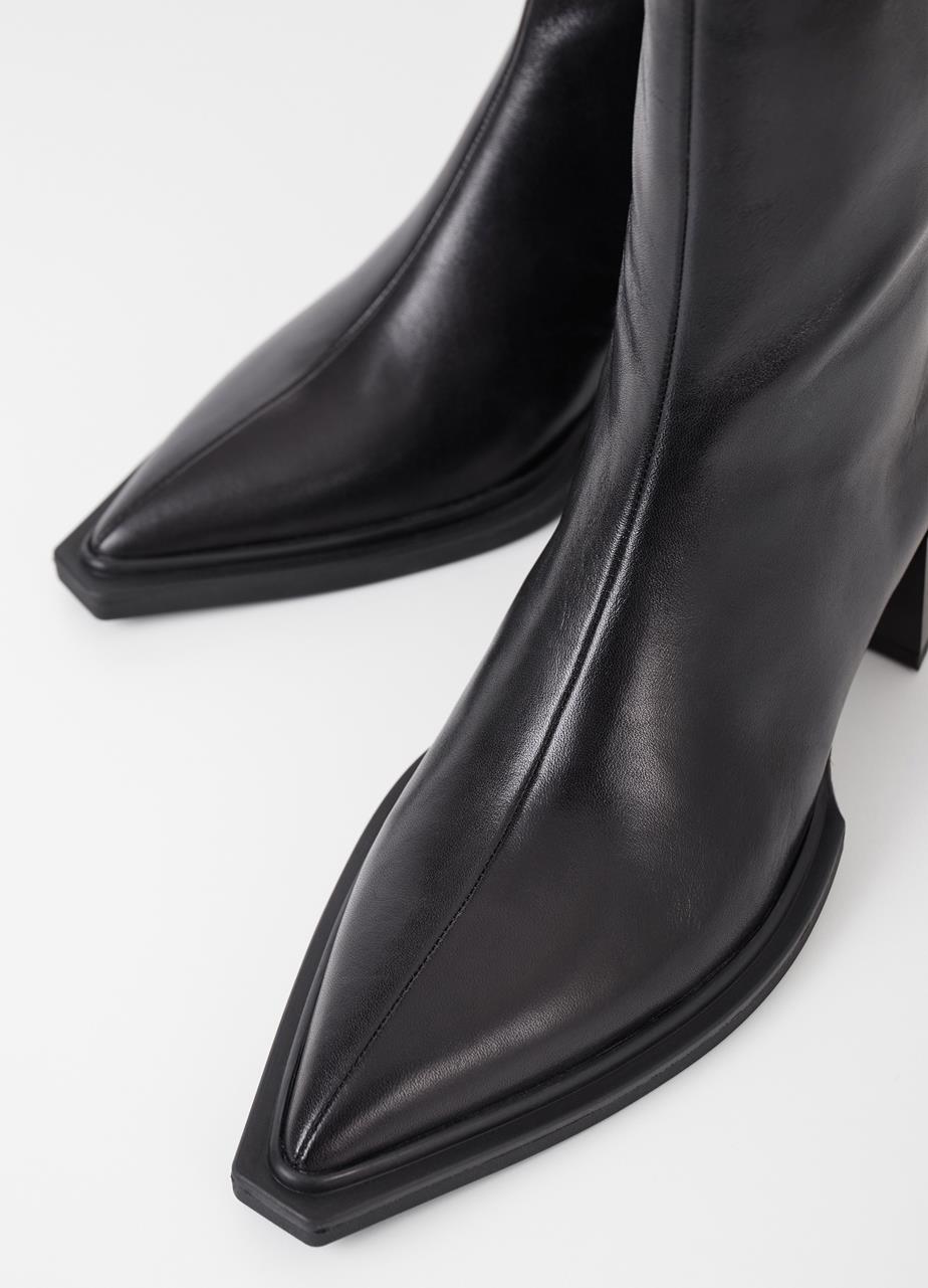 Vivian boots Black leather