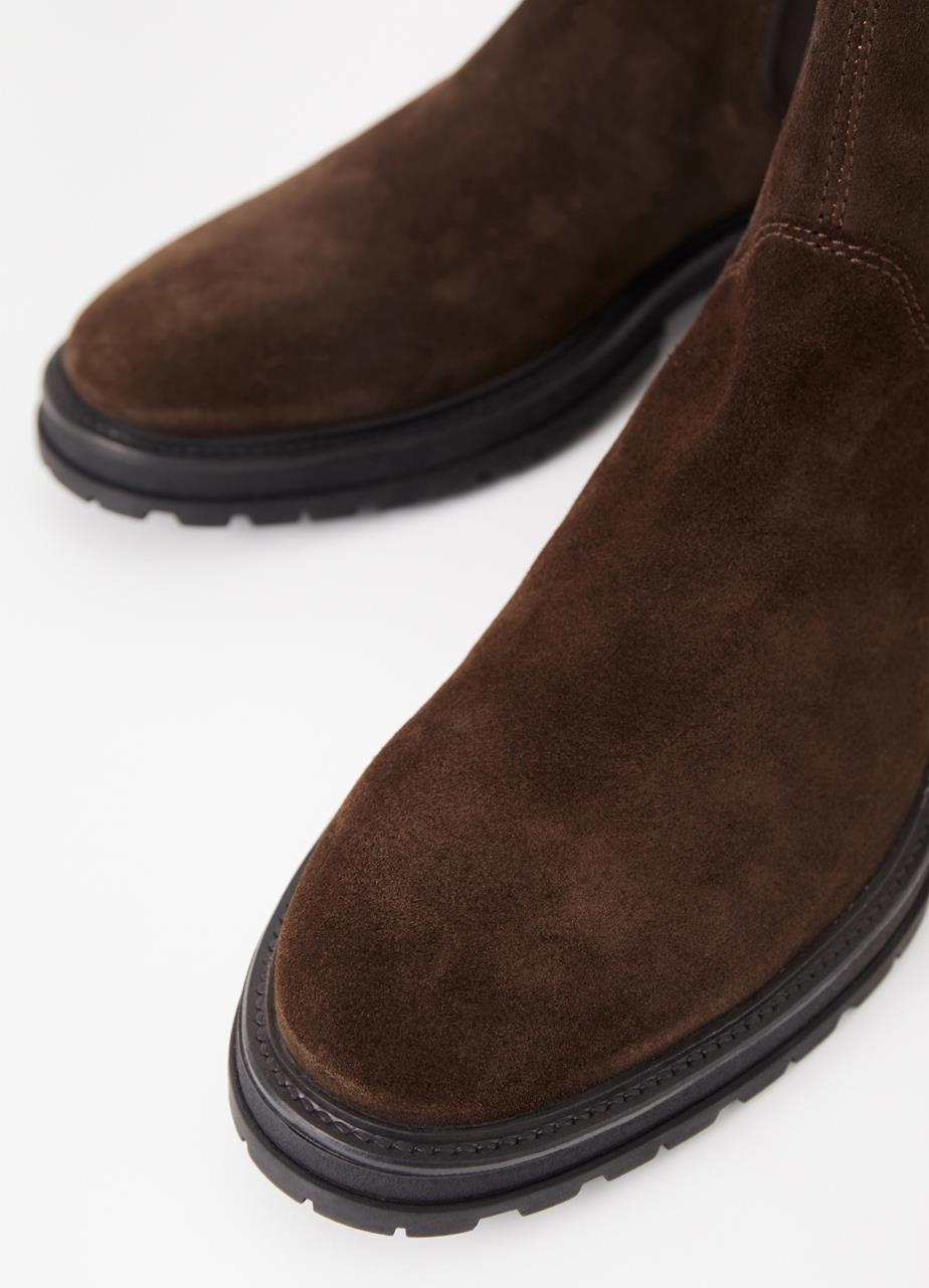 Johnny 2.0 boots Dark Brown suede