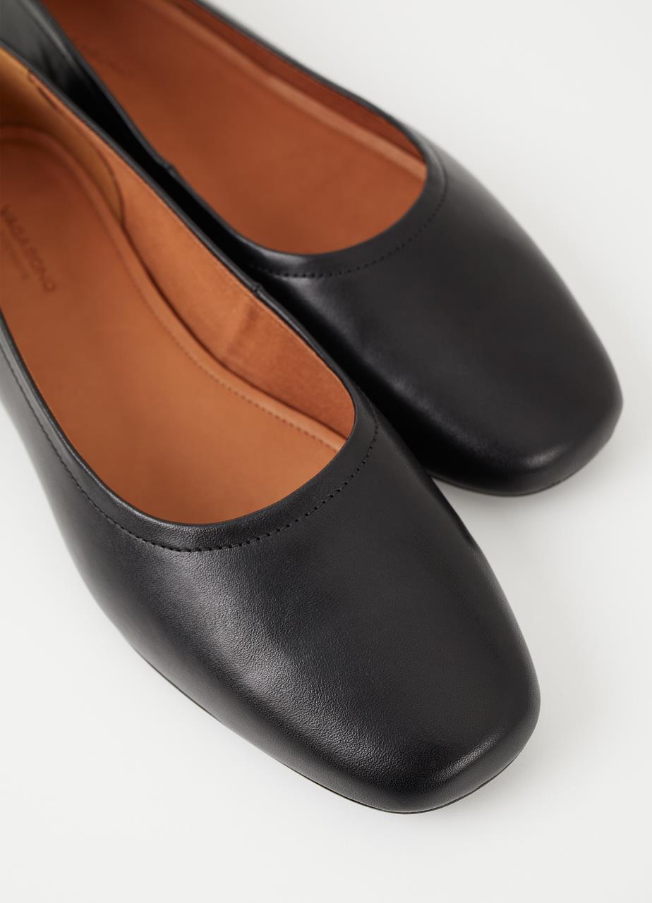 Jolin ballet flats Black leather