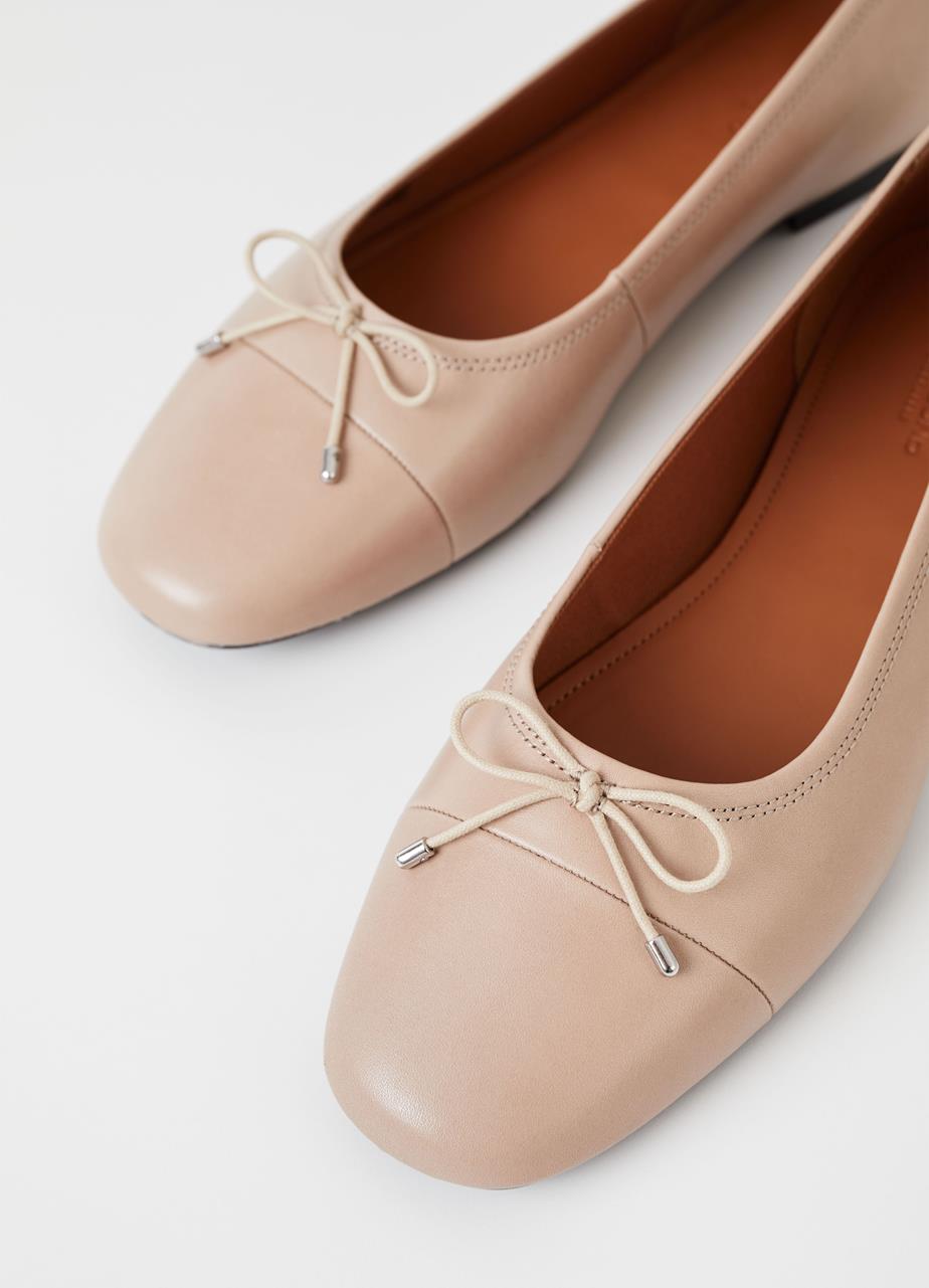 Jolin ballet flats Light Brown leather