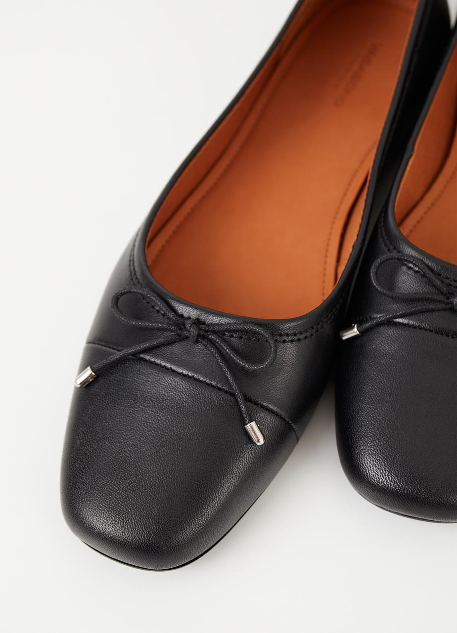 Jolin ballet flats Black leather