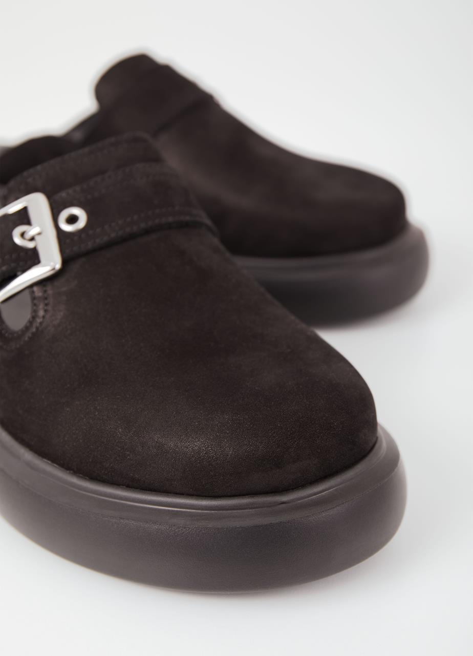 Blenda mules Black nubuck