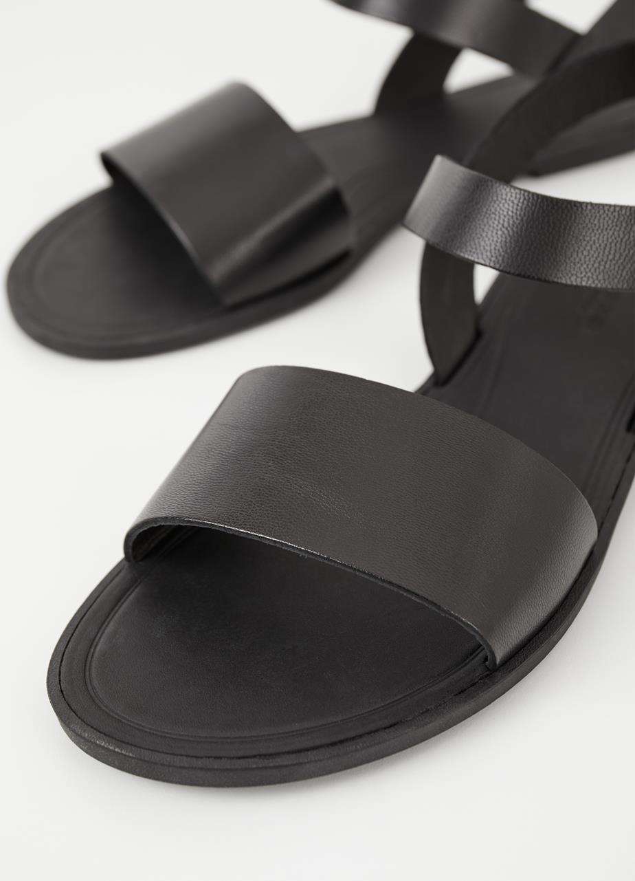 Tia 2.0 sandals Black leather
