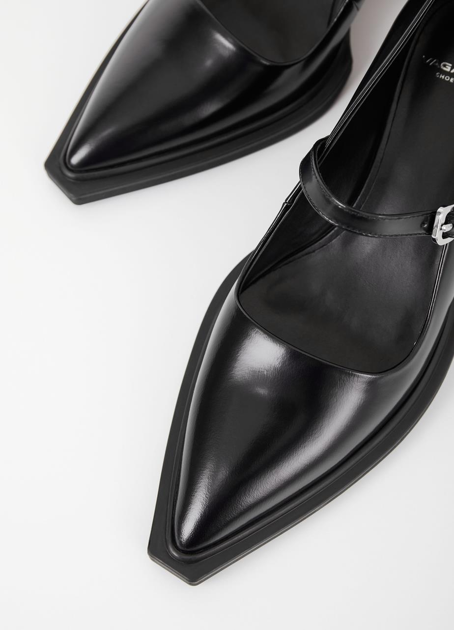Vivian pumps Black polished leather