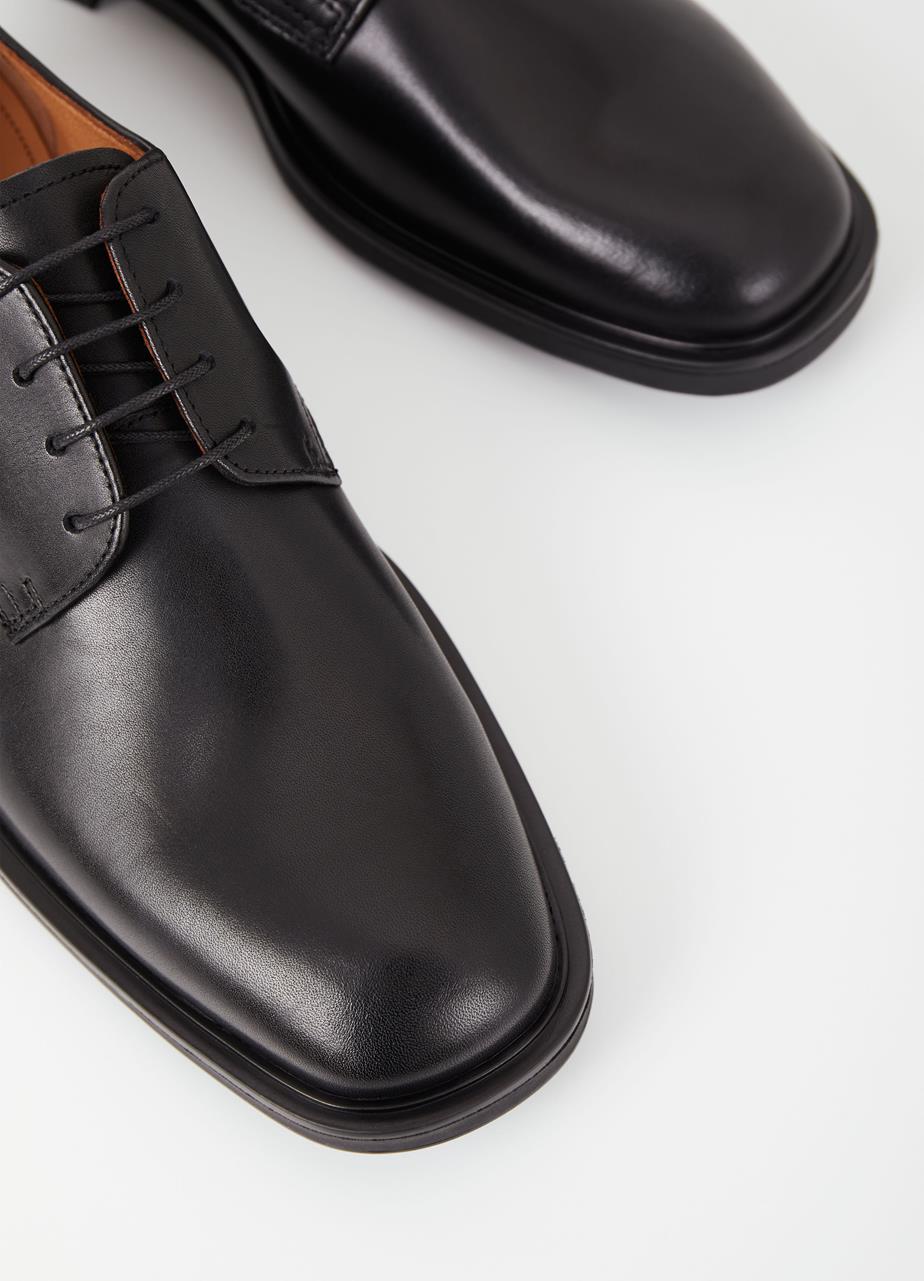 Andrew shoes Black leather