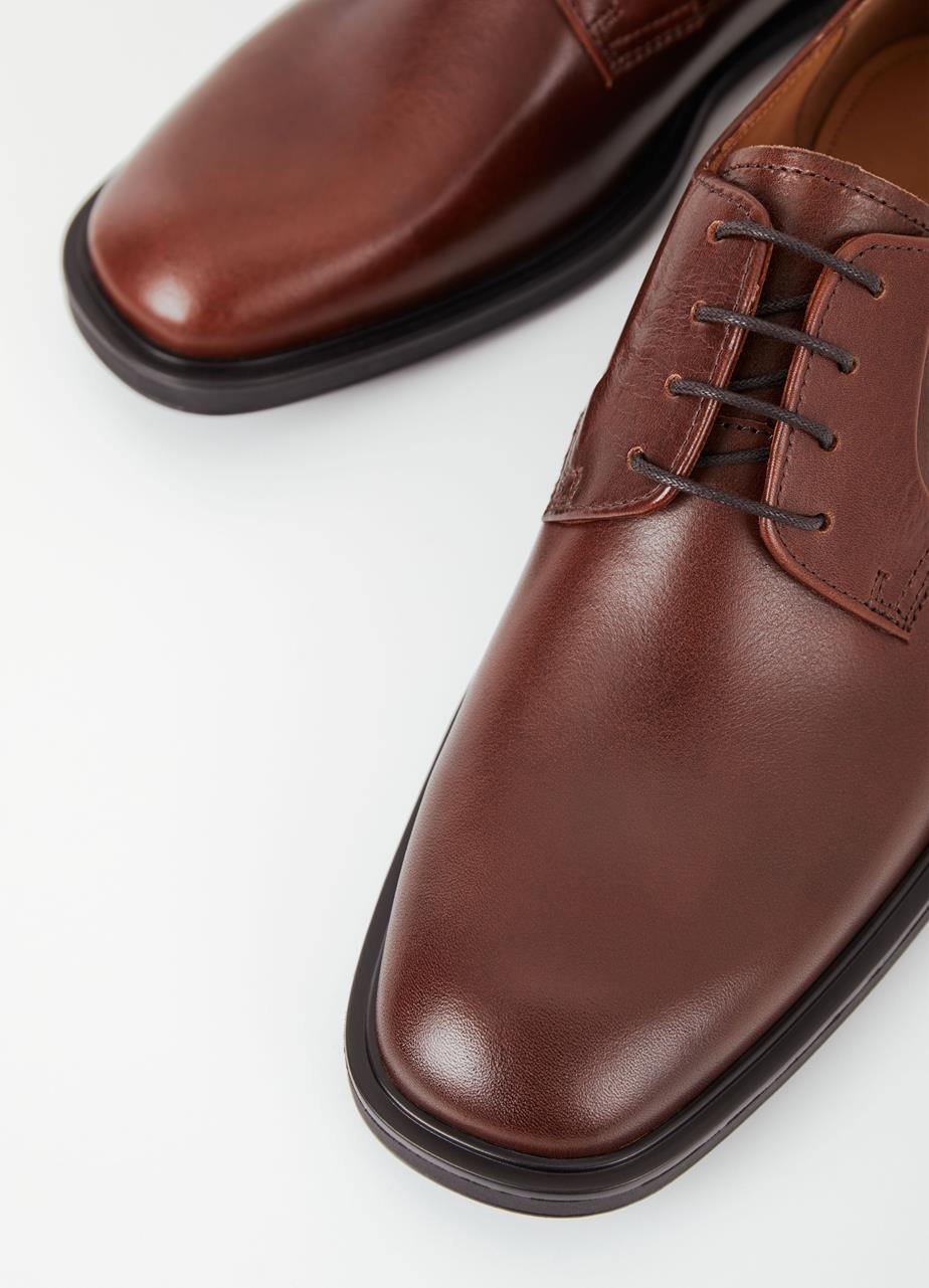 Andrew shoes Dark Brown leather