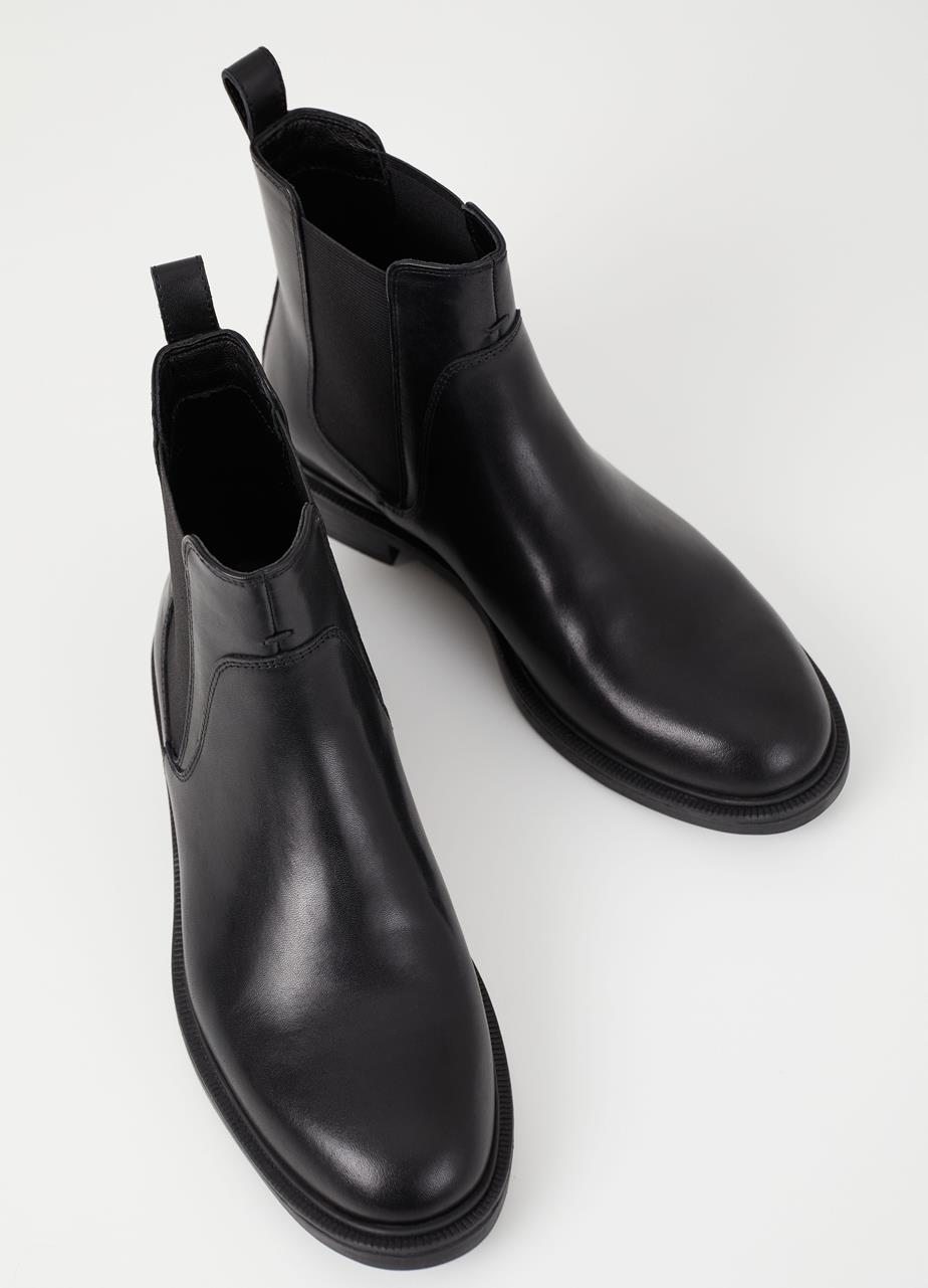 Amina boots Black leather