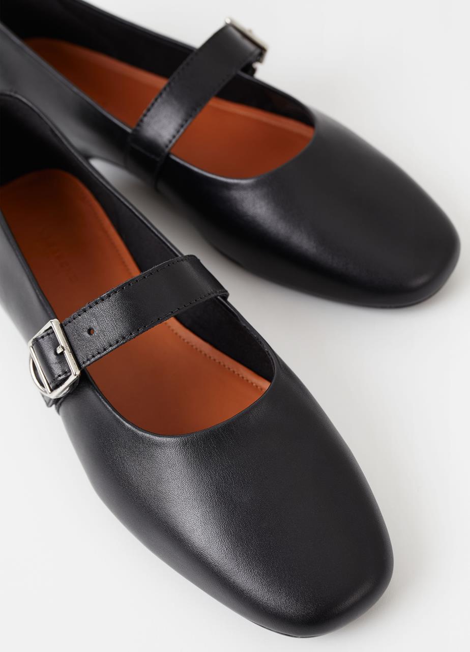 Jolin ballet flats Black leather