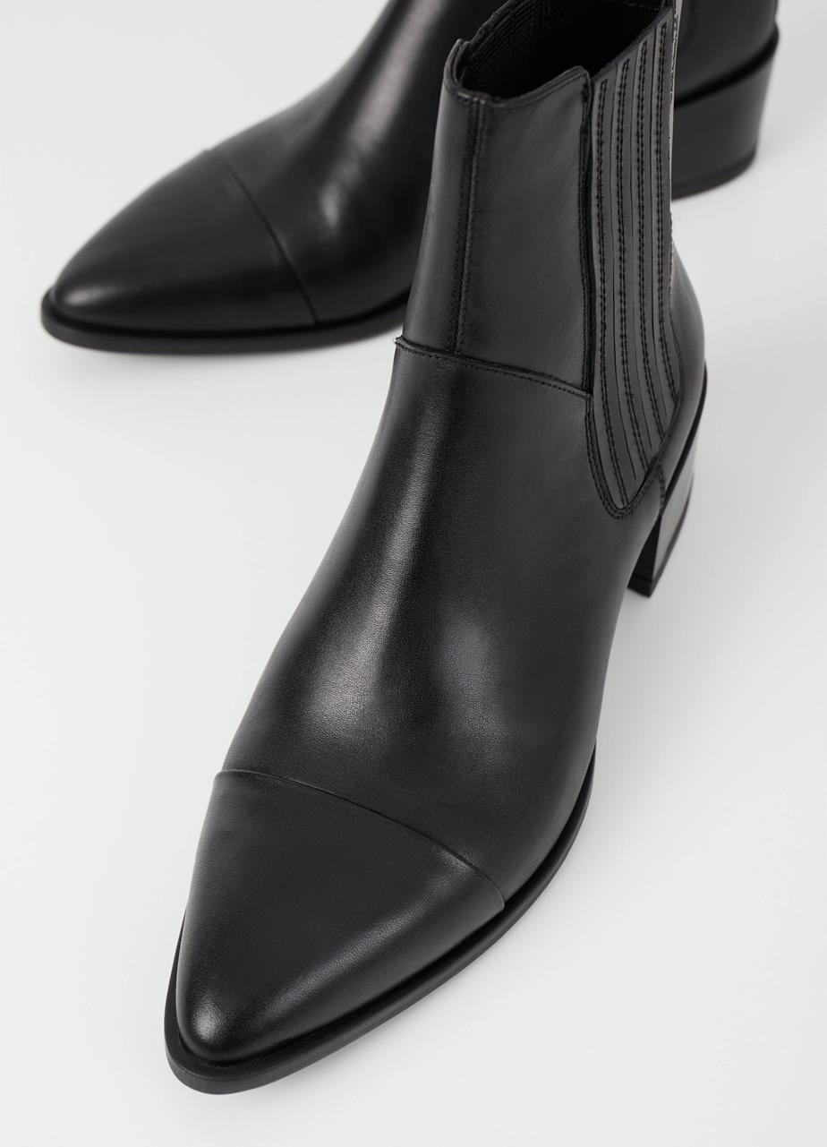 Marja boots Black leather
