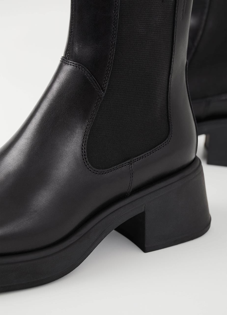 Dorah boots Black leather