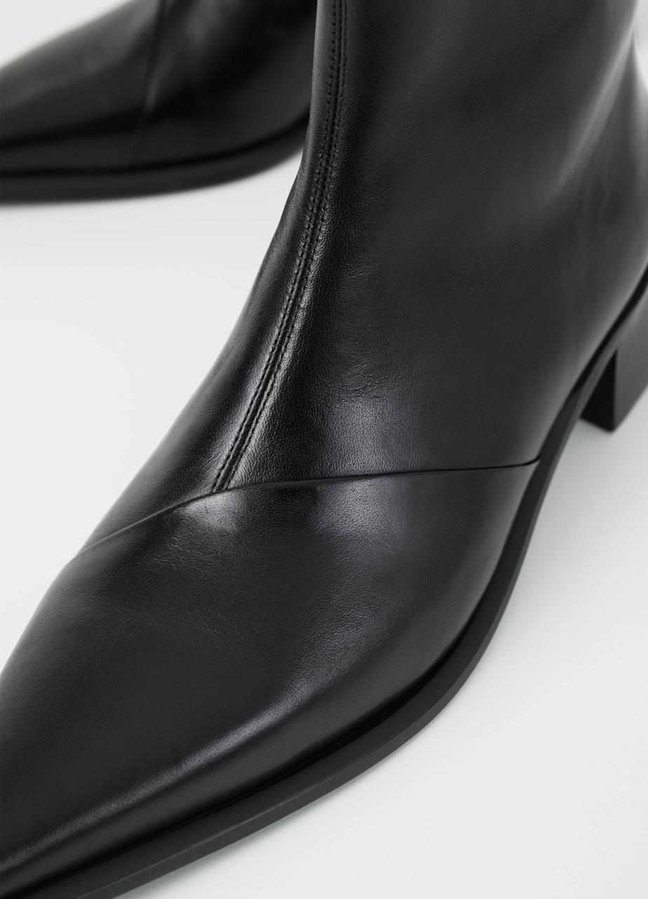 Samira boots Black leather