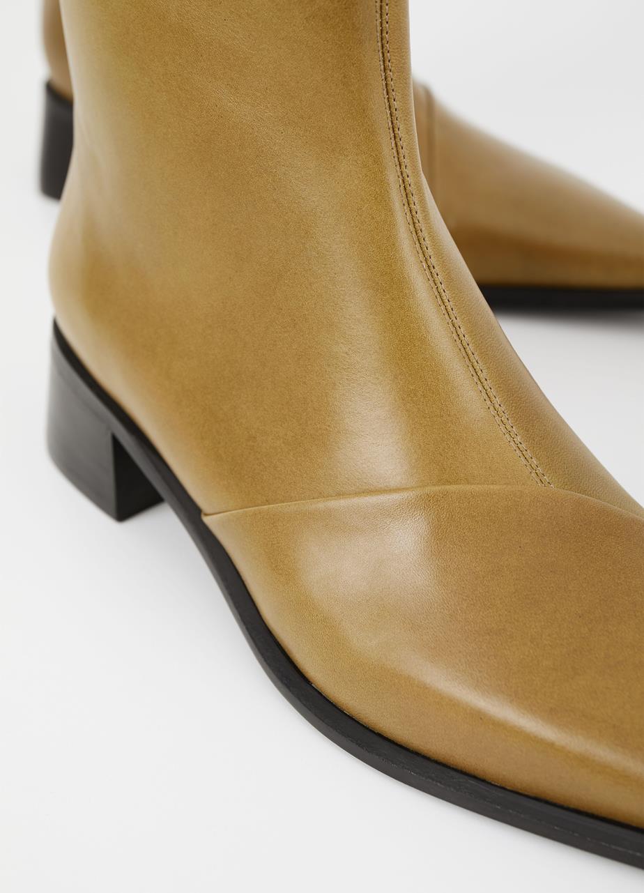 Samira boots Green leather