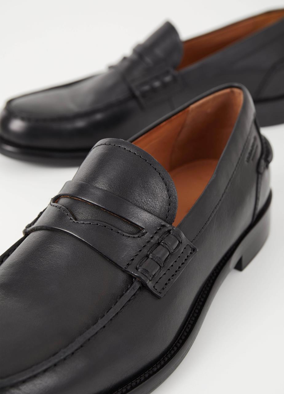 Steven loafers Black leather