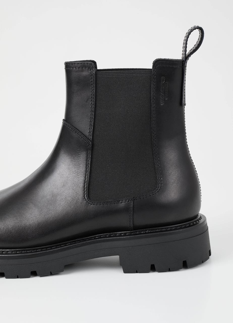 Cameron boots BLACK LEATHER