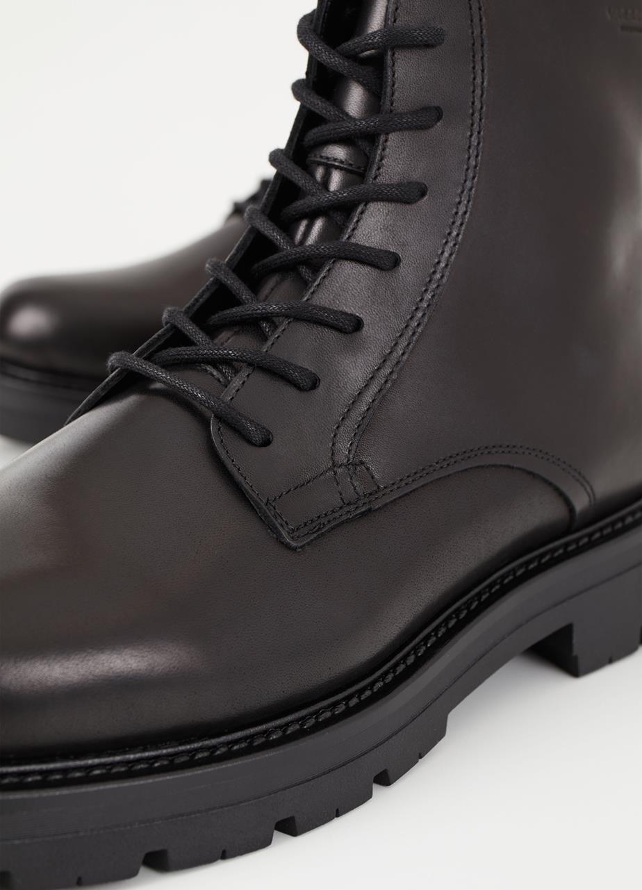 Cameron boots Black leather
