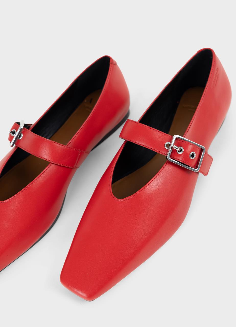 Wioletta ballet flats Red leather