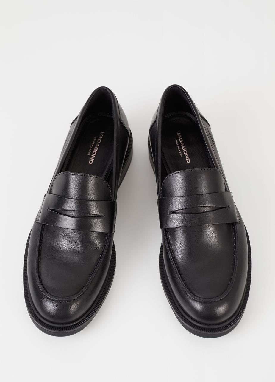 Amina loafers Black leather