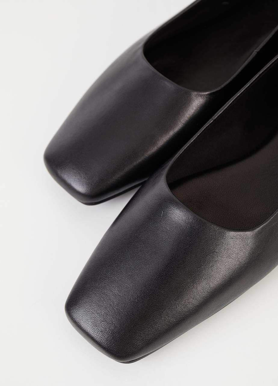 Delia ballet flats Black leather