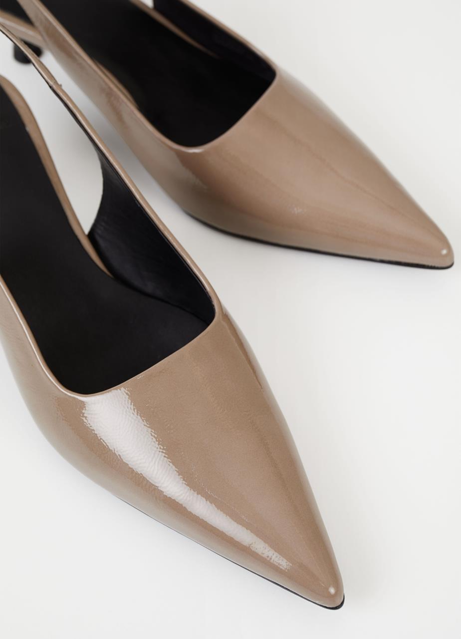 Lykke pumps Light Brown patent leather