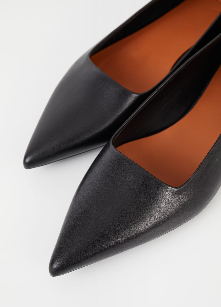 Hermine ballet flats Black leather