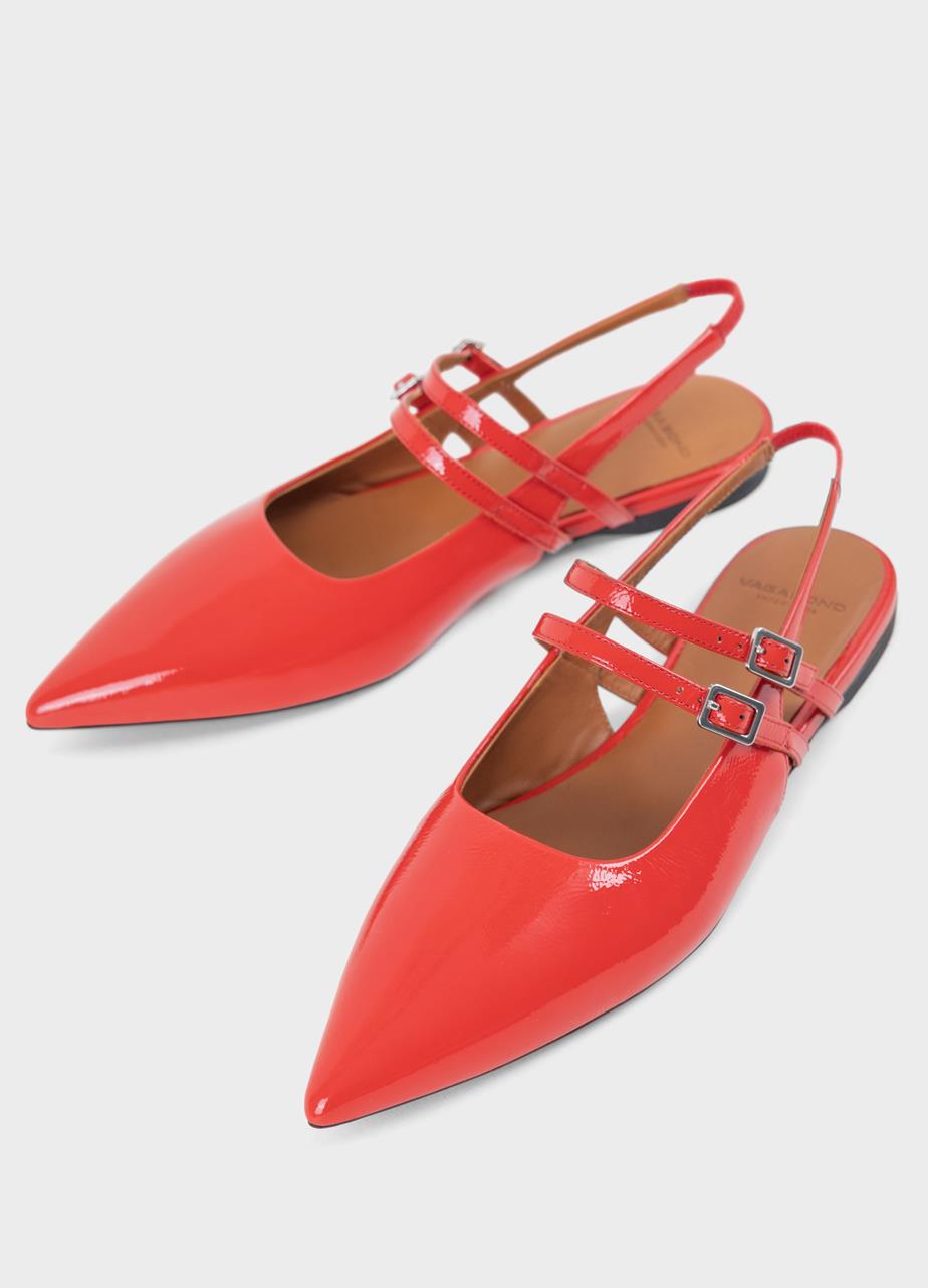 Hermine ballet flats Red patent leather