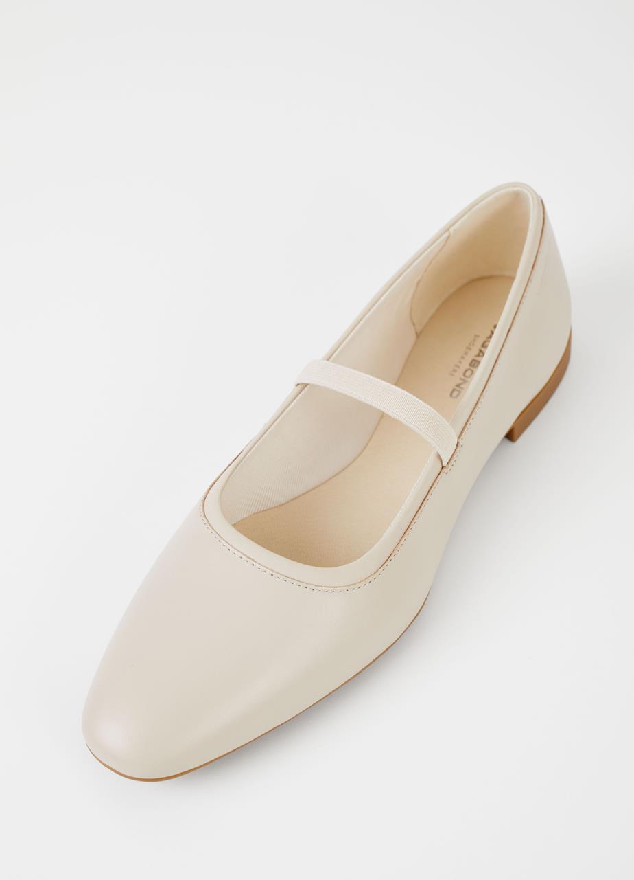 Sibel ballet flats Off-White leather