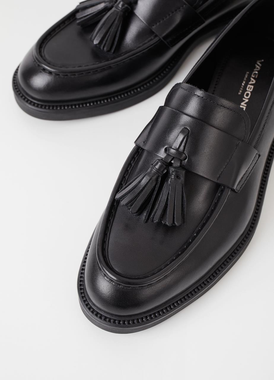 Alex m loafers Black leather