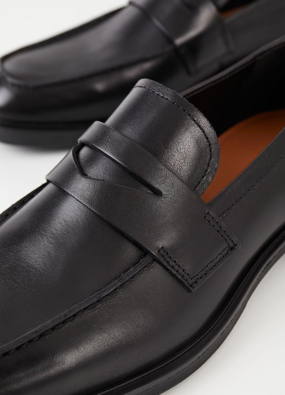 Andrew loafers Black leather