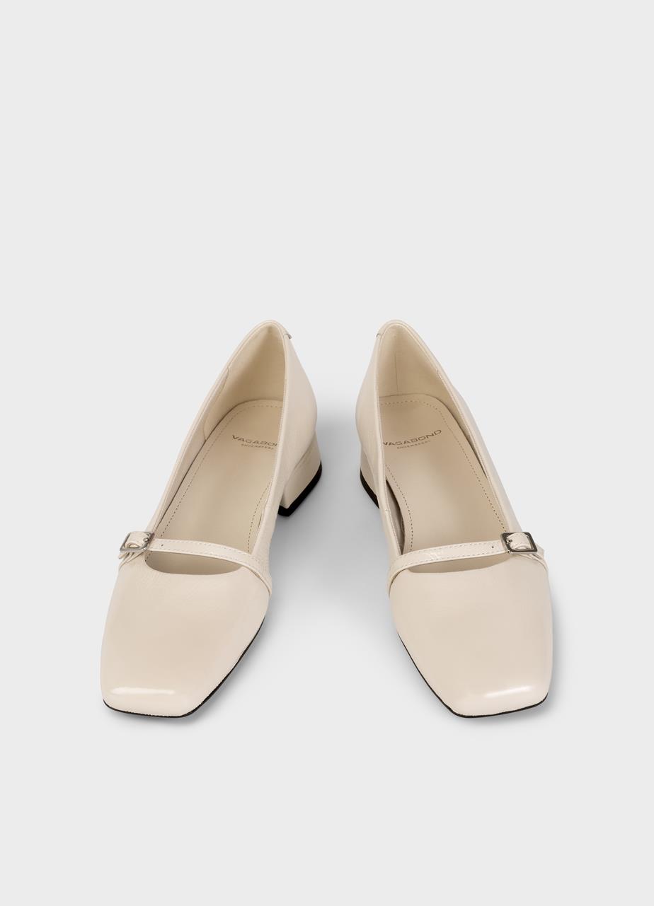 Debbi pumps Beige patent leather