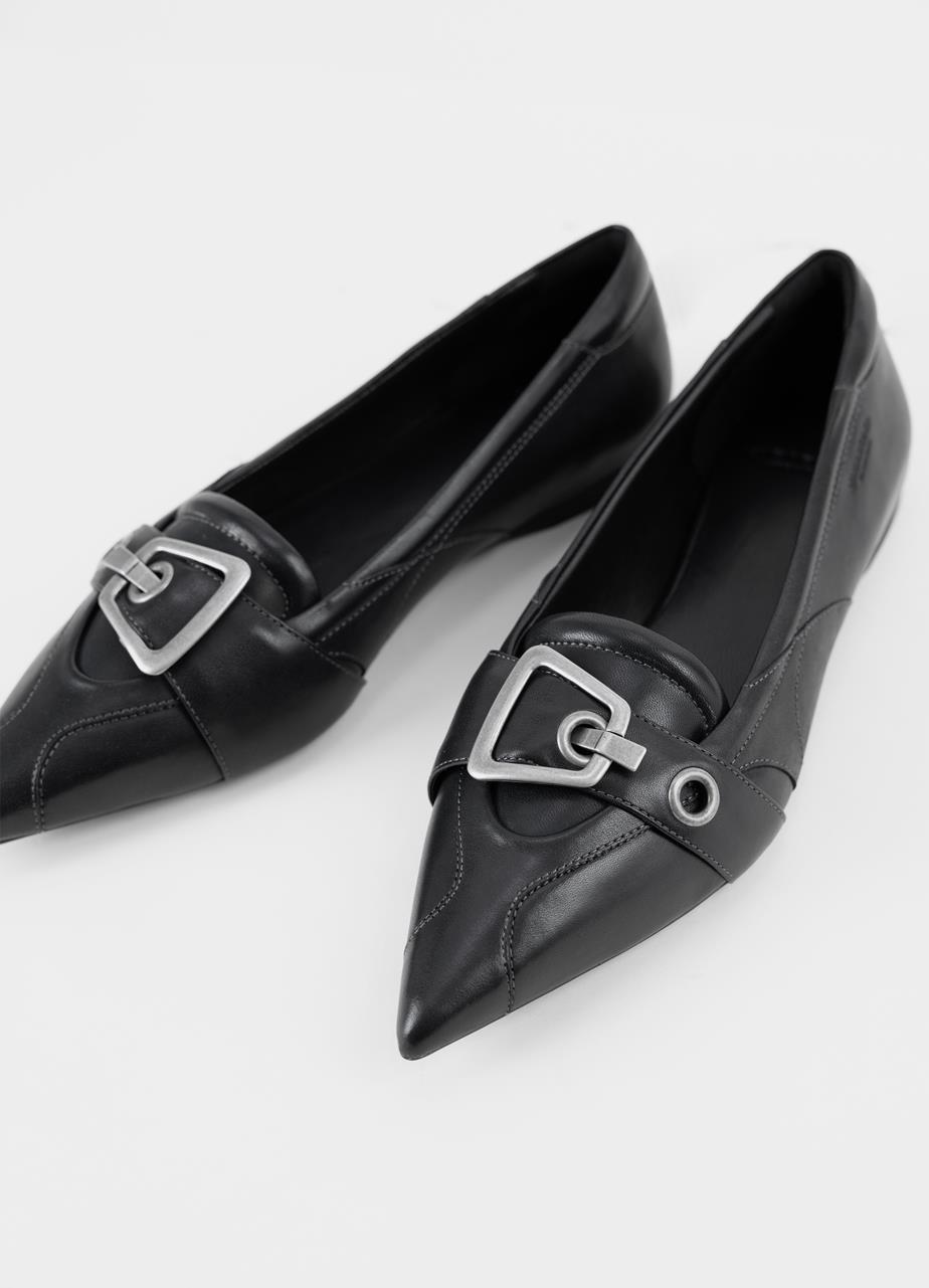 Hermine ballet flats Black leather